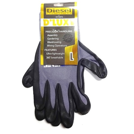 Diesel Protection Diesel Protection D-Luxe Antislip Gloves, Size Large (2 Pairs) ZZZ-DIE-DLX-1899x2